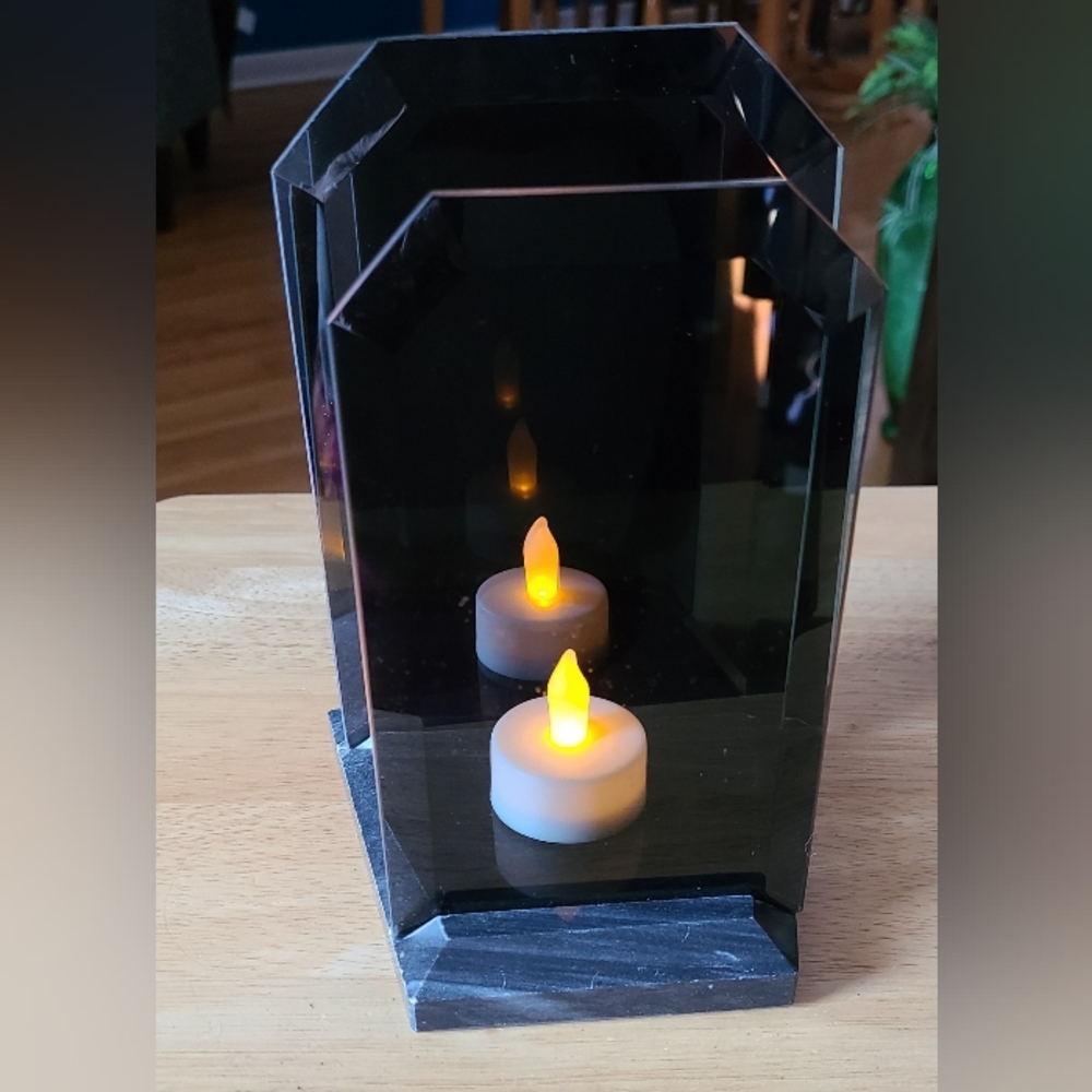 PartyLite Candle Holder Mirror Tray